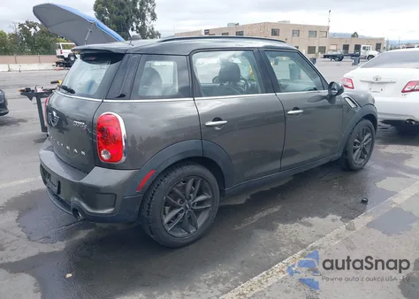 2013 Mini Countryman Cooper S from USA, damaged, VIN WMWZC3C56DWP23424